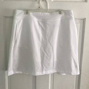 White callaway skirt